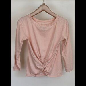 J Crew, Women’s Twist Back Top, Light Pink Size XS